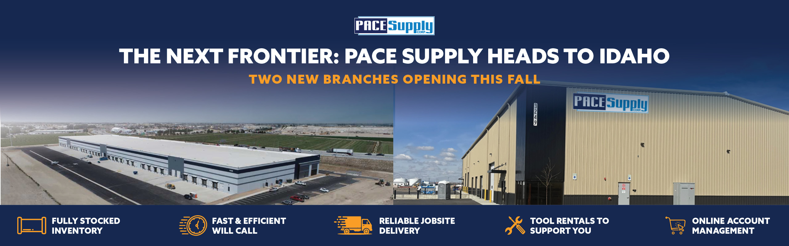 The Next Frontier: PACE Supply Heads to Idaho
